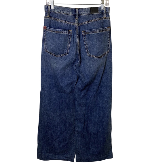 BDG Urban Outfitte High-Waist Blue High Rise Wide Leg Denim Jeans - Picture 3 of 12